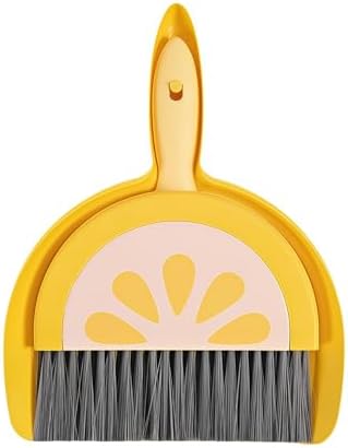1Pcs Small Broom and Dustpan Set Cute Little Yellow Green Hand Mini Broom and by IQICJewelry