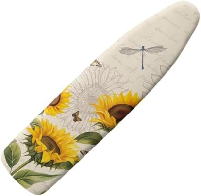 Flashideas Sunflower Dragonfly Ironing Board Cover Universal Stretchy Stain by Flashideas