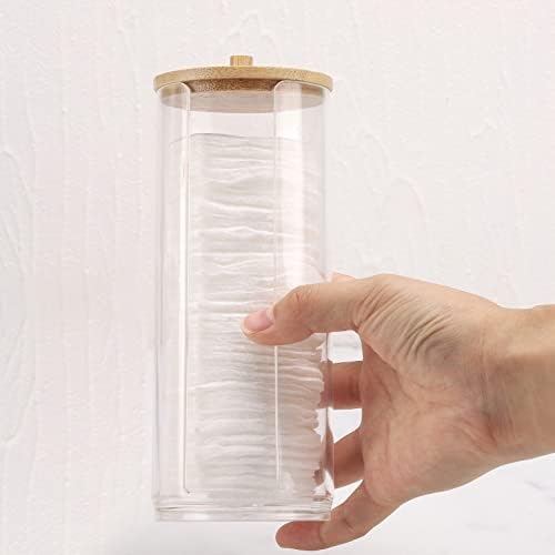 Tecbeauty Cotton Pads Holder Makeup Removers Pad Organizer Dispenser - Image 4
