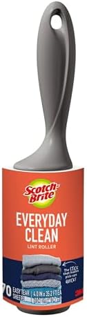 Scotch-Brite Everyday Clean Lint Roller, 70 Sheets Total, 1 Pack by Unknown