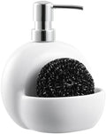 RQYIXI Round Ceramic Dish Soap Dispenser by RQYIXI