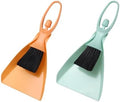 uxcell 2 Pcs Mini Dustpan and Brush Set, Small Broom and Dustpan Set by uxcell