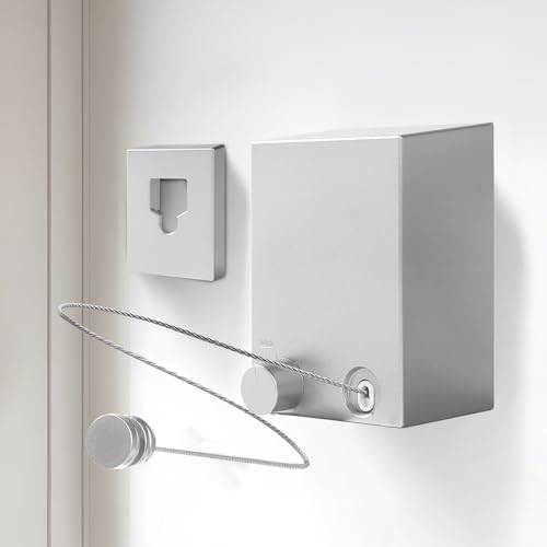 Retractable Clothesline, Retractable Clothesline Indoor, Laundry Line by Unknown