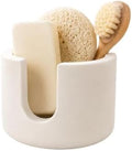Diatomite Stone Sponge Holder, Compact Sponge Caddy by Unknown