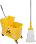 Midoneat Mop Bucket with Wringer, 22 Qt, Floor Cleaning by Midoneat