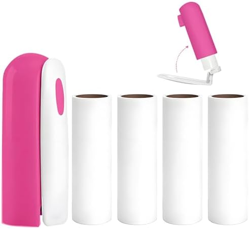 Mini Lint Roller Travel Size, Reusable Portable Lint Roller by Nueknp