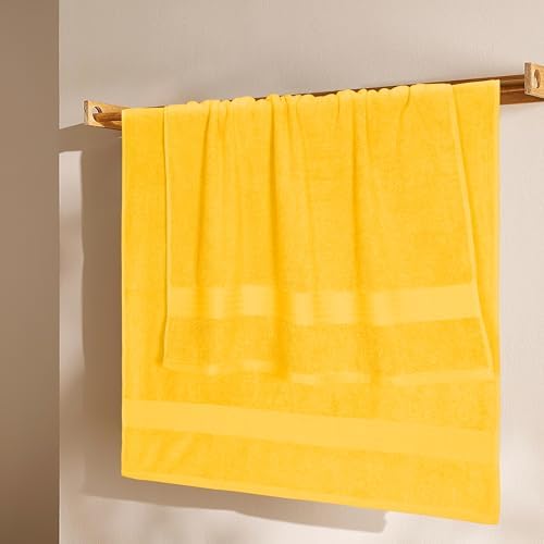 GLAMBURG Premium Cotton 4 Pack Bath Towel Set - Image 3