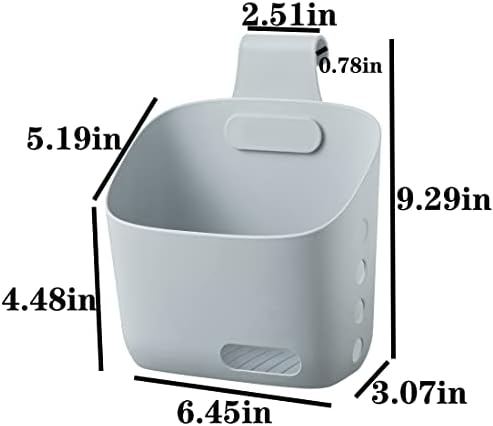 LeleCAT Plastic Hanging Basket Kitchen Storage organizer, Basket - Image 2