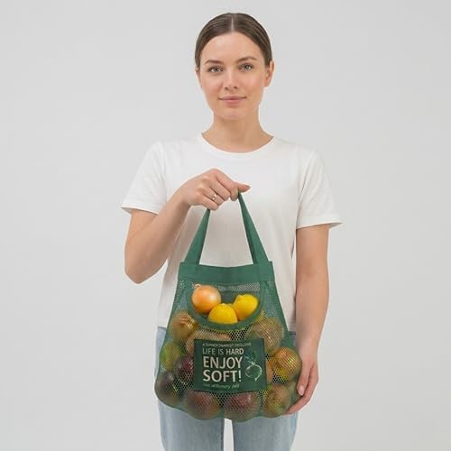 Reusable Hanging Storage Mesh Bags, 2 Bags - Image 4