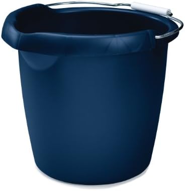 Rubbermaid Commercial Products 15QT Round Bucket, Comfortable/Durable Pour by Unknown