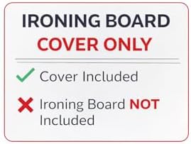 TIVIT 17x56 Ironing Board Cover – Extra Wide & Extra Long, Thick Padded Heat - Image 2