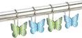 12 Pack Butterfly Shower Curtain Hooks by Unknown