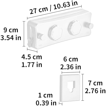 JOOM Retractable Clothesline Indoor, Dual 2 x 13.8 FT Clothes Lines - Image 2