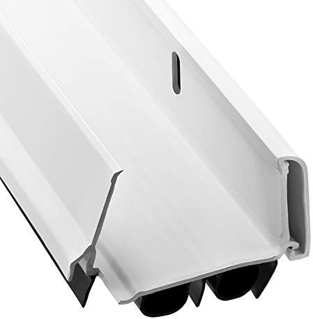 Adjustable Double Bubble Door Sweep & Draft Stopper | Under Door Seal by KSHardware