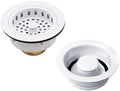 Westbrass A2165-50 4-1/4" OD Post Style Large Kitchen Basket Strainer by Westbrass