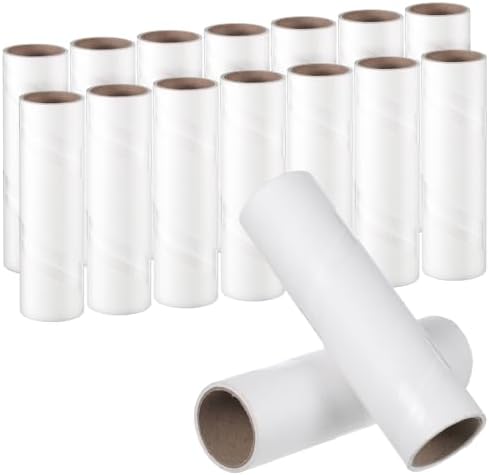 16 Pack 6.3 inch Large Lint Roller Refills, Extra Sticky Lint Rollers Refills by Unknown