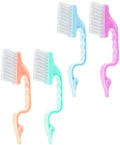 Slick- Window Track Cleaning Brush, 4 Pack, Pastel Colors Ergonomic Handle by SlickSolutions