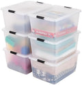 IRIS USA 6-Pack 32.5 Quart Clip Box by IRISUSA