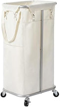 WOWLIVE 100L Rolling Laundry Basket by WOWLIVE