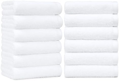 Amazon Basics Soft and Thick Cotton Hand Towels by AmazonBasics