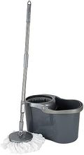 Simplify Self Wringing Mop & Bucket Set | 16 Liter | Extendable Handle | Gentle by Simplify