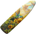 GLENLCWE Green Hummingbird Sunflower Ironing Board Cover and Pad, 15x54 Inch by GLENLCWE