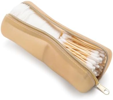 Cotton Round Swab Travel Case, 2-in-1 Beauty Organizer by VisFresh