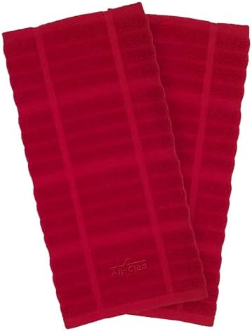 All-Clad Solid Kitchen Towels: Highly Absorbent, Super Soft Long Lasting - Image 2