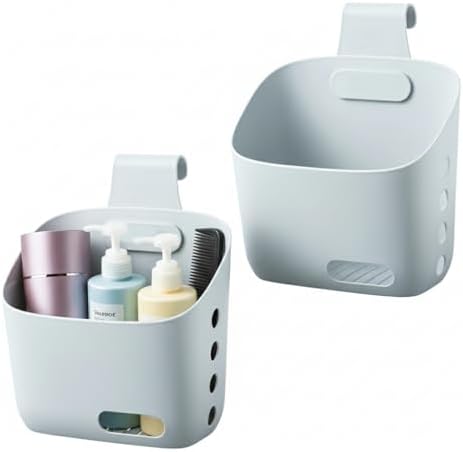 LeleCAT Plastic Hanging Basket Kitchen Storage organizer, Basket by HomeSpaceStorageBasket