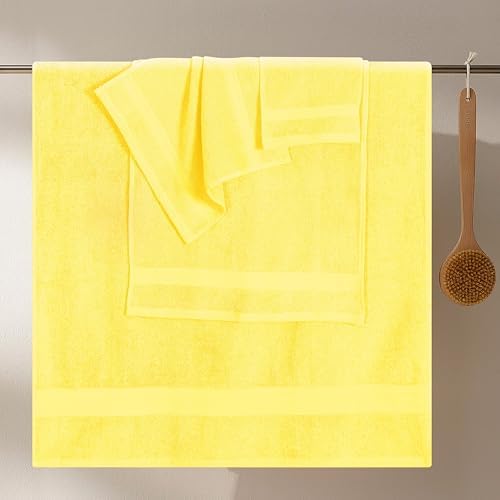GLAMBURG Ultra Soft 8-Piece Towel Set - Image 3