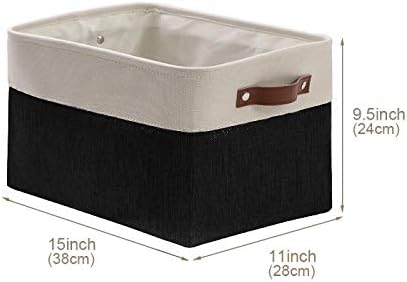 DECOMOMO Storage Bins, Large Fabric Storage Baskets - Image 6