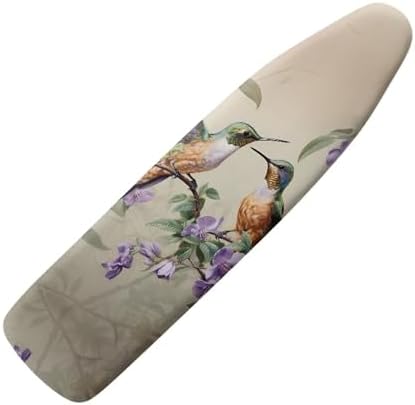Hummingbird Flower Ironing Board Cover and Padding Standard Size Protective by Tongluoye