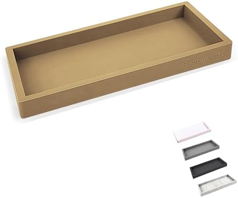 Spacewiser Countertop & Vanity Silicone Tray by Spacewiser