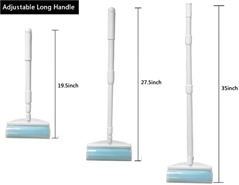 8 Inch Reusable Large Lint Roller, Washable Sticky Pet Hair Remover - Image 2