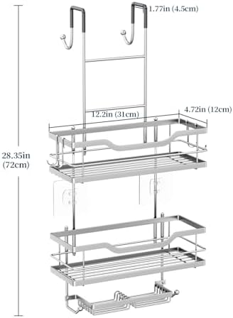 Consumest Over The Door Shower Caddy - Image 5