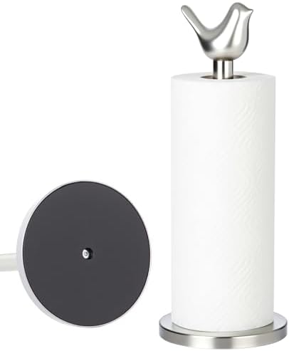 Bird Paper Towel Holder Kitchen Decor Detachable Paper Towel Holder Stainless by Singhoow