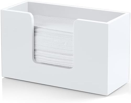 Paper Towel Dispenser Countertop, Wooden Bathroom Paper Towel Holder, by Bivvclaz