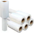 Stretch Film 4" × 1500 ft, Shrink Wrap Rolls by JUKFITA