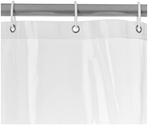 Amazon Basics 8-Gauge PEVA Shower Curtain or Liner - Image 2