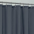 ALYVIA SPRING Extra Long Fabric Shower Curtain or Liner Stone Blue by ALYVIASPRING