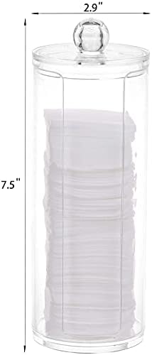 Tecbeauty Cotton Pad Holder Makeup Pads Cotton Swab Dispenser - Image 3