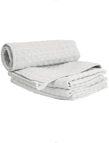 watchget Barista Microfiber Cloths 4 Pack Light Grey by watchget