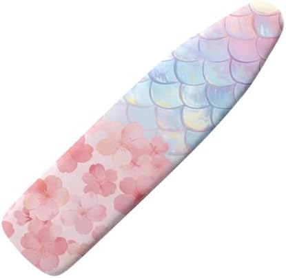 Cherry Blossom Mermaid Scales Ironing Board Covers by Tomeusey