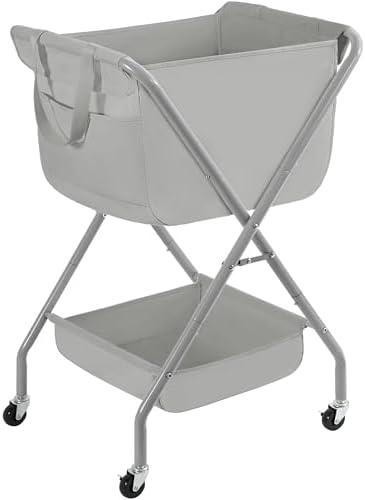 STORAGE MANIAC Collapsible Laundry Cart by STORAGEMANIAC