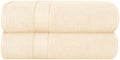 GLAMBURG 700 GSM Premium Cotton 2-Pack Oversized Extra Large Bath Sheet Set by GLAMBURG