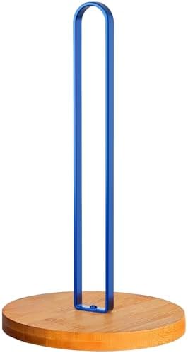 TONLEA Wooden Paper Towel Holder Countertop, Kitchen-Towel-Holder FreeStanding by TONLEA