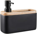 RQYIXI 2-in-1 Ceramic Soap Dispenser by RQYIXI