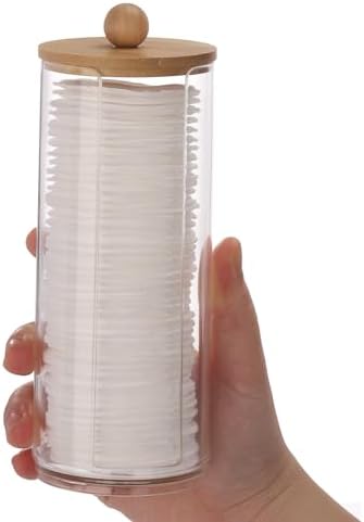 Tecbeauty Cotton Pads Holder Makeup Removers Bathroom Organizer Storage Cotton - Image 3