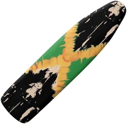 Jamaica Flag Ironing Board Cover Protective Sleeve by Daulesho