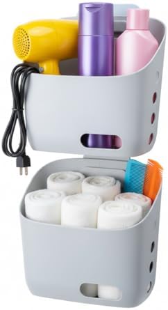 LeleCAT Plastic Hanging Basket Kitchen Storage organizer, Basket by HomeSpaceStorageBasket